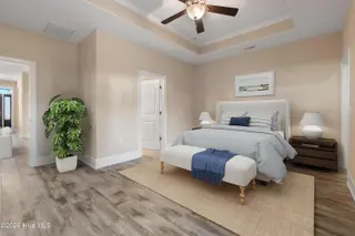 123 Bellwood Circle, Sunset Beach, NC 28468 – photo 19: Primary BR staged