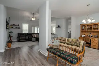 610 Bright Harvest Drive, Maysville, NC 28555 – photo 6: Front Entry to Living/ Dining
