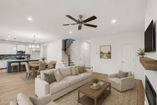 809 Blue Bird Drive, Vass, NC 28394 – photo 4: Argyle Living area Virtually Staged