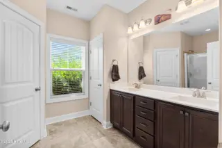 418 Goldenleaf Circle, Whispering Pines, NC 28327 – photo 23: guest bath