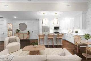 805 Mulberry Street Unit 105, Beaufort, NC 28516 – photo 1: Kitchen, Living and Dining