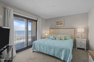 1505 Salter Path Road 409, Indian Beach, NC 28512 – photo 17: Master Bedroom Balcony View