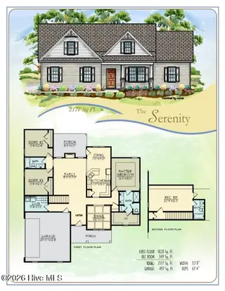 393 Daw Pate Road, Goldsboro, NC 27534 – photo 2: Serentity 2 Plan