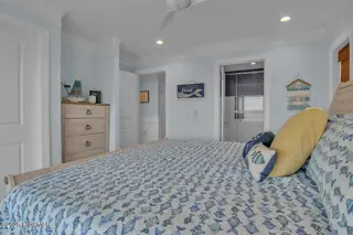 3713 Island Drive, North Topsail Beach, NC 28460 – photo 18: King bedroom on 2nd level