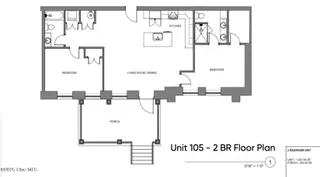 805 Mulberry Street Unit 105, Beaufort, NC 28516 – photo 19: Floor Plan
