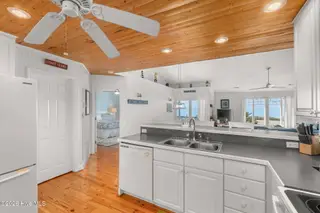 1528 Island Road, Harkers Island, NC 28531 – photo 11: Kitchen with a View