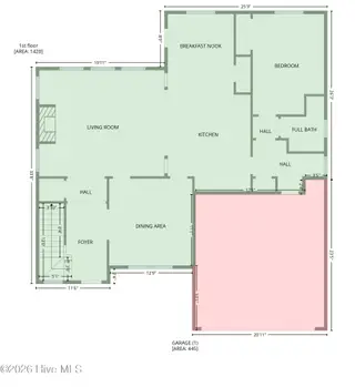 118 Sandy Springs Road, Aberdeen, NC 28315 – photo 3: 1st Floor