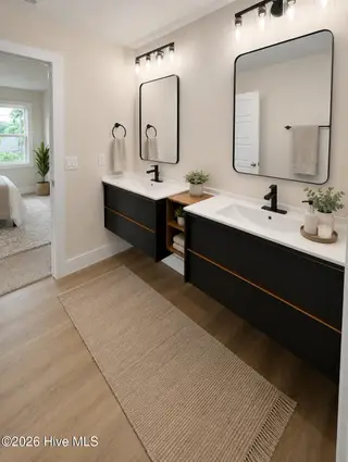 3300 Oaks Road, New Bern, NC 28560 – photo 8: Virtually staged master bath