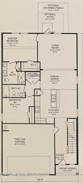 925 Hayford Lane SW, Ocean Isle Beach, NC 28469 – photo 3: Poplar Floor Plan Second Floor