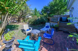 406 Queen Street, New Bern, NC 28560 – photo 4: Back Patio & Fenced Backyard