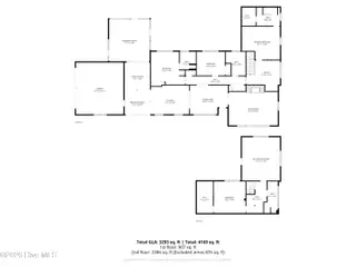565 S Valley Road, Southern Pines, NC 28387 — 4-bedroom home in Golfcrest, Southern Pines, NC, photo 5 of 64: 3-Floorplan_3