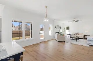 516 E Great Egret Way, Beaufort, NC 28516 – photo 10: Open Concept Kitchen and Living