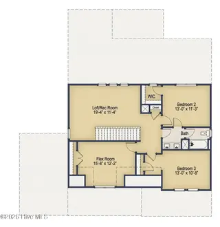 500 Amersham Road, Carthage, NC 28327 – photo 17: second floorplan