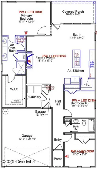 1560 Rodanthe Avenue, Castle Hayne, NC 28429 — 2-bedroom home in Avenue One, Castle Hayne, NC, photo 2 of 9