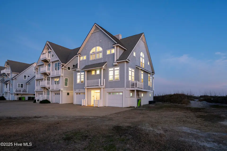 4256 Island Drive, North Topsail Beach, NC 28460 – photo 1 of 58: 4256 Island Drive - Twilight - Edited-2