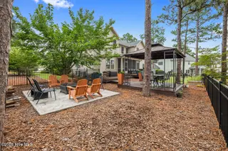 140 Broom Sedge Lane, Southern Pines, NC 28387 – photo 2: Fire Pit and Pergola