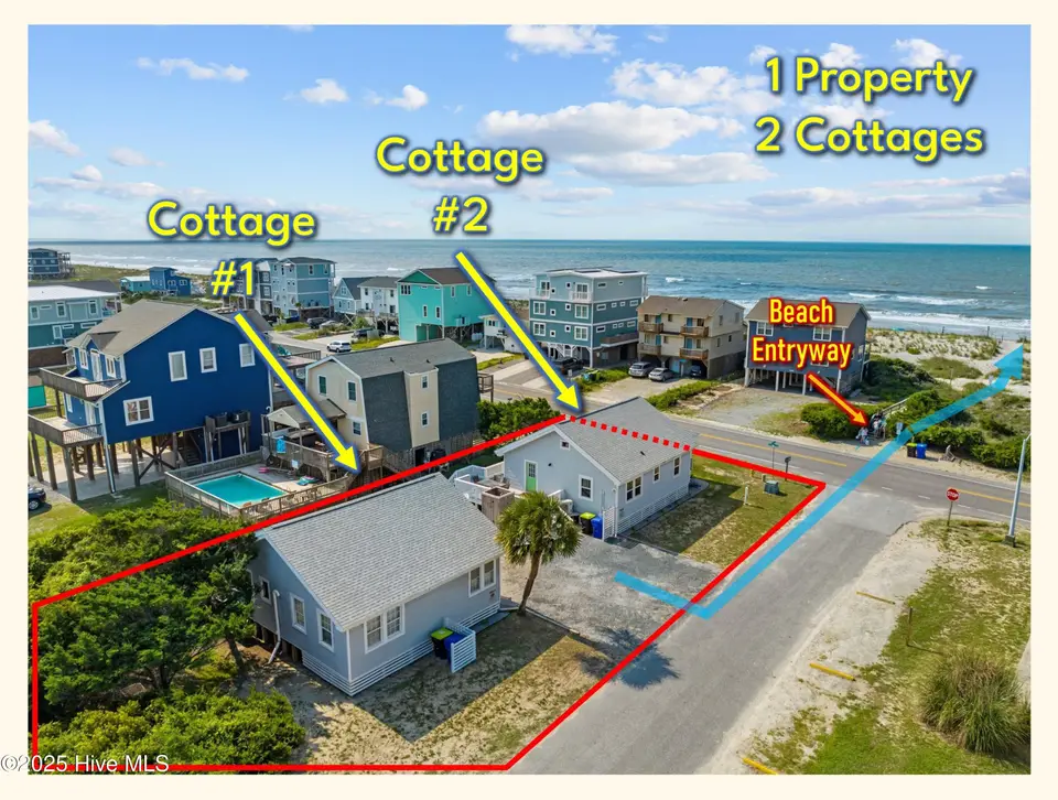 2602 E Beach Drive, Oak Island, NC 28465 – photo 1 of 80: Kathy Cottages 1