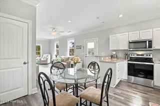 4457 Gateway Village Circle SE, Southport, NC 28461 — 2-bedroom home in Eagle Pines, Southport, NC, photo 14 of 29: Dining