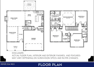 4007 Bluewater Boulevard, New Bern, NC 28562 – photo 3: 716-AV - FLOOR PLAN
