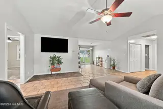 107 Fodder Drive, Hubert, NC 28539 — 3-bedroom home in Ole Mill Village, Hubert, NC, photo 14 of 59: 14_Living_Room_Hall