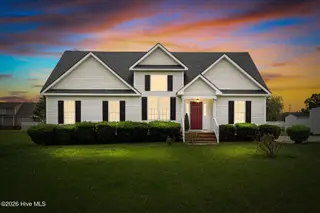 4827 Hunter Ridge Court, Rocky Mount, NC 27803 – photo 1: Twilight Front Exterior