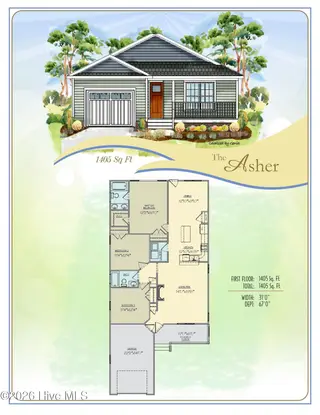 52 Grace Pond Avenue, Benson, NC 27504 – photo 2: Asher-1405_ElvnFl_NA