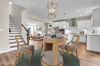 613 Dressage Way, Wilmington, NC 28411 — 4-bedroom home in Scotts Hill Village, Wilmington, NC, photo 5 of 19: Eat-In and Kitchen - Edisto Plan