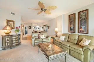 100 Olde Towne Yacht Club Drive 512, Beaufort, NC 28516 – photo 14: Open living room w/ views