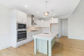 111 Windswept Lane, Beaufort, NC 28516 – photo 2: Open Concept Kitchen/Living/Dining
