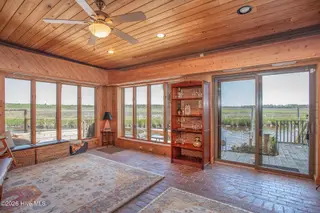 435 Munden Farm Road, Newport, NC 28570 – photo 19: Sunroom with river views