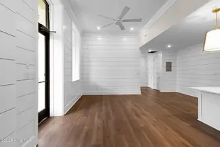 805 Mulberry Street Unit 105, Beaufort, NC 28516 – photo 9: Living Room with Porch