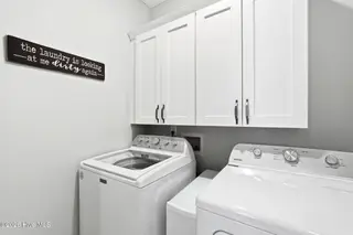 202 NE 64th Street, Oak Island, NC 28465 – photo 13: Laundry room with ample storage