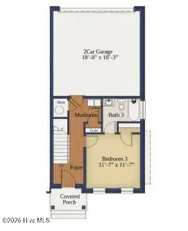 100 Lexington Lane, Southern Pines, NC 28387 – photo 2: First Floor Cutsheet