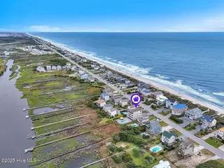 3713 Island Drive, North Topsail Beach, NC 28460 – photo 6: Aerial proximity to the ocean