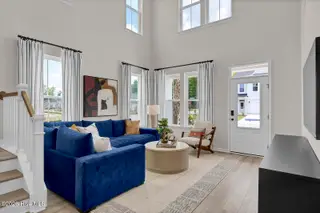 1218 Sunwater Terrace, Leland, NC 28451 — 4-bedroom townhome in Grand Park, Leland, NC, photo 5 of 49: Great Room - Hyacinth BE - Grand Park