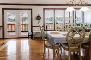 124 Catnip Point Road, Bath, NC 27808 – photo 21: Dining Room French Doors