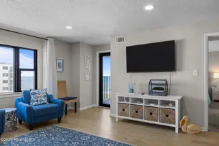 1505 Salter Path Road 409, Indian Beach, NC 28512 – photo 6: Living Space with Ocean Views