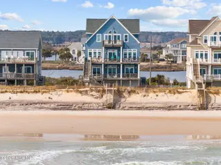 430 New River Inlet Road, North Topsail Beach, NC 28460 – photo 1: Backside View