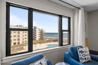1505 Salter Path Road 409, Indian Beach, NC 28512 – photo 7: Living Room Window View