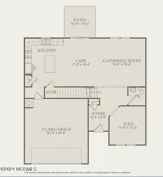 242 Ocean Pointe Boulevard SE 46, Bolivia, NC 28422 – photo 2: ROSELLA- Fl Plan 1st Floor