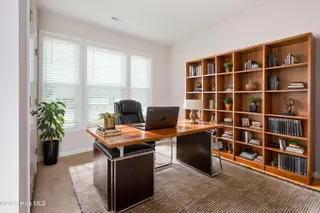 6012 Bayberry Park Drive, New Bern, NC 28562 – photo 18: Office-1 - Home Office - Modern - 22