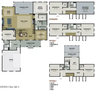 7362 Foxbriar Drive, Leland, NC 28451 — 4-bedroom home in Brunswick Forest, Leland, NC, photo 2 of 12: Mitchell R Plan