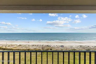 1505 Salter Path Road 304, Indian Beach, NC 28512 — 2-bedroom condo in Summer Winds Condominiums, Indian Beach, NC, photo 5 of 53: Balcony View