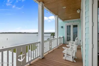 389 Live Oak Road, Newport, NC 28570 – photo 15: 11 Deck area off BR3 on 2nd floor