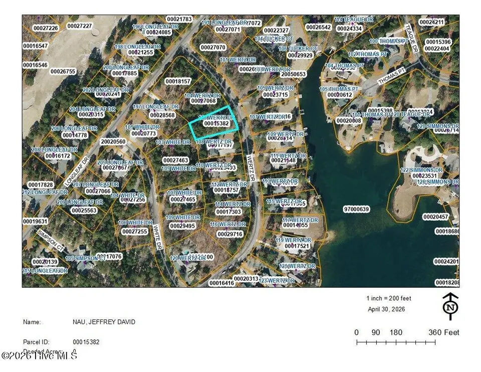 106 Wertz Drive, West End, NC 27376 – photo 1 of 2: Aerial