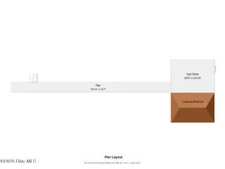 2908 Canal Cove Road, Lake Waccamaw, NC 28450 – photo 23: 2908 Canal Cove - Pier Layout