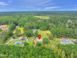 2216 Bell Williams Road, Burgaw, NC 28425 — 3-bedroom manufactured home, Burgaw, NC, photo 18 of 25: erial View – Private Setting