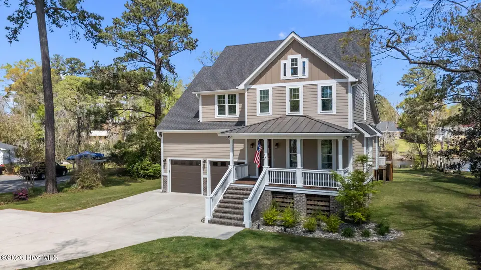 620 W Wilson Creek Drive, Trent Woods, NC 28562 – photo 1 of 65: Front of Home