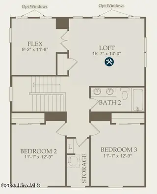 258 Longhill Drive, Wilmington, NC 28412 – photo 4: Royston Floorplan Second