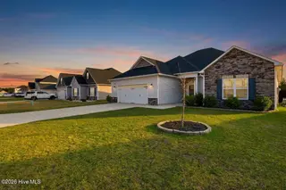 312 Wood House Drive, Jacksonville, NC 28546 – photo 2: side twilight